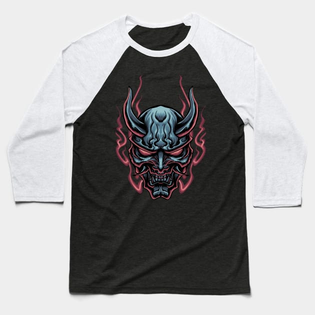 Oni Baseball T-Shirt by WahyudiArtwork